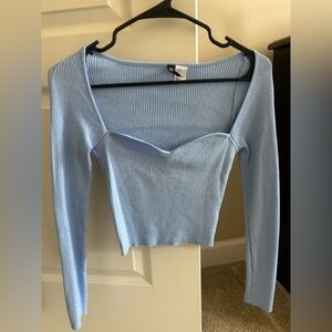 Blue H&M top